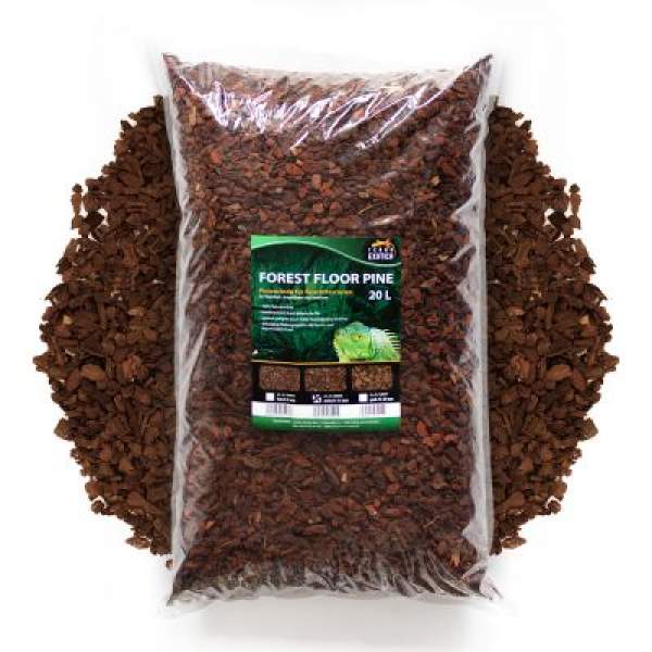 Preview: FOREST FLOOR PINE Pinienrinde für Feuchtterrarien 100 % Naturprodukt